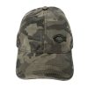 Christian Cap Washed Oilskin Green Camo 3D Ichthus Army Green Front