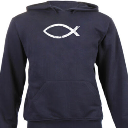 Ichthus (Distressed look) Hoodie