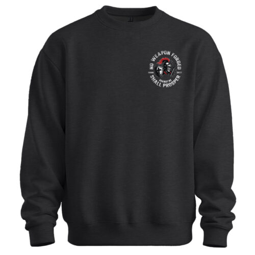 No Weapon Forged Sweater Front