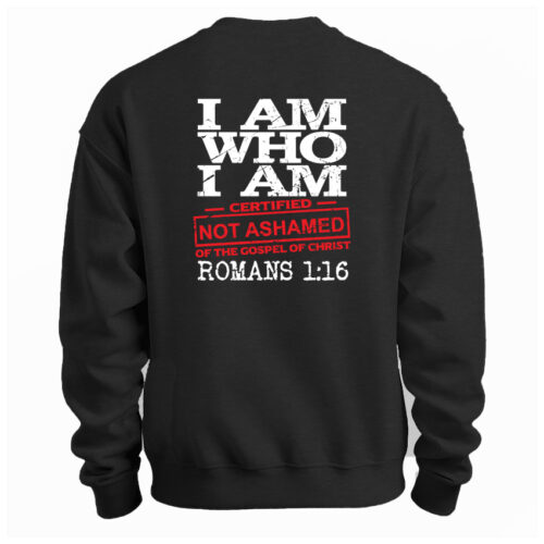 Not Ashamed Sweater back