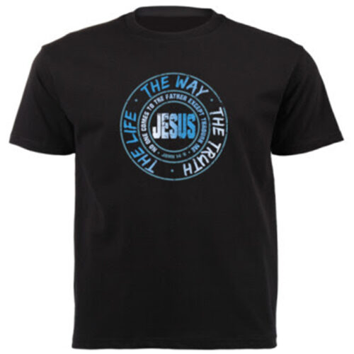 Way Truth Life Black - Christian T shirt (Unisex)
